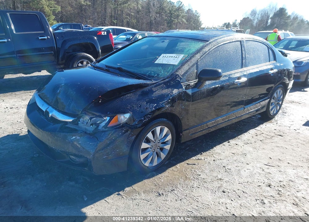 2010 HONDA CIVIC EX-L VIN: 2HGFA1F99AH505245
