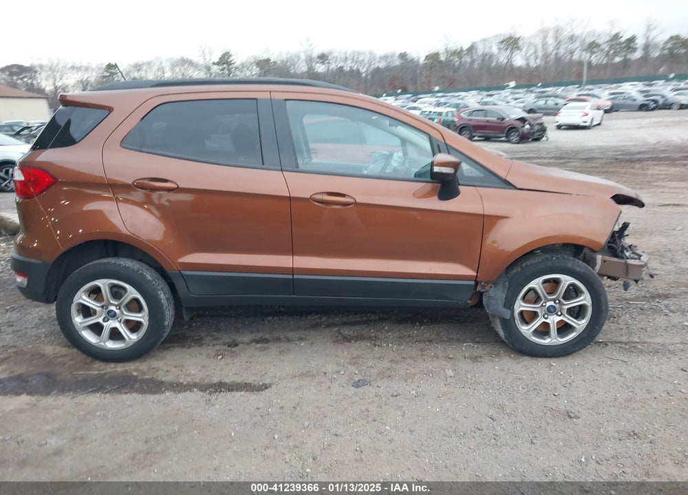 2018 FORD ECOSPORT SE VIN: MAJ6P1UL8JC199448