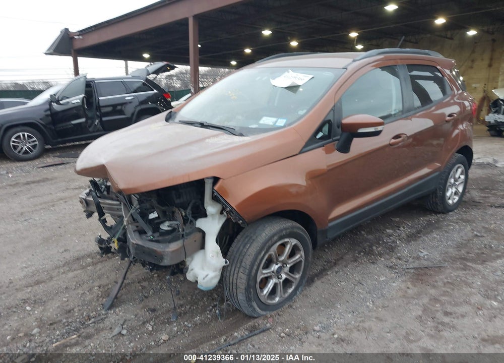 2018 FORD ECOSPORT SE VIN: MAJ6P1UL8JC199448