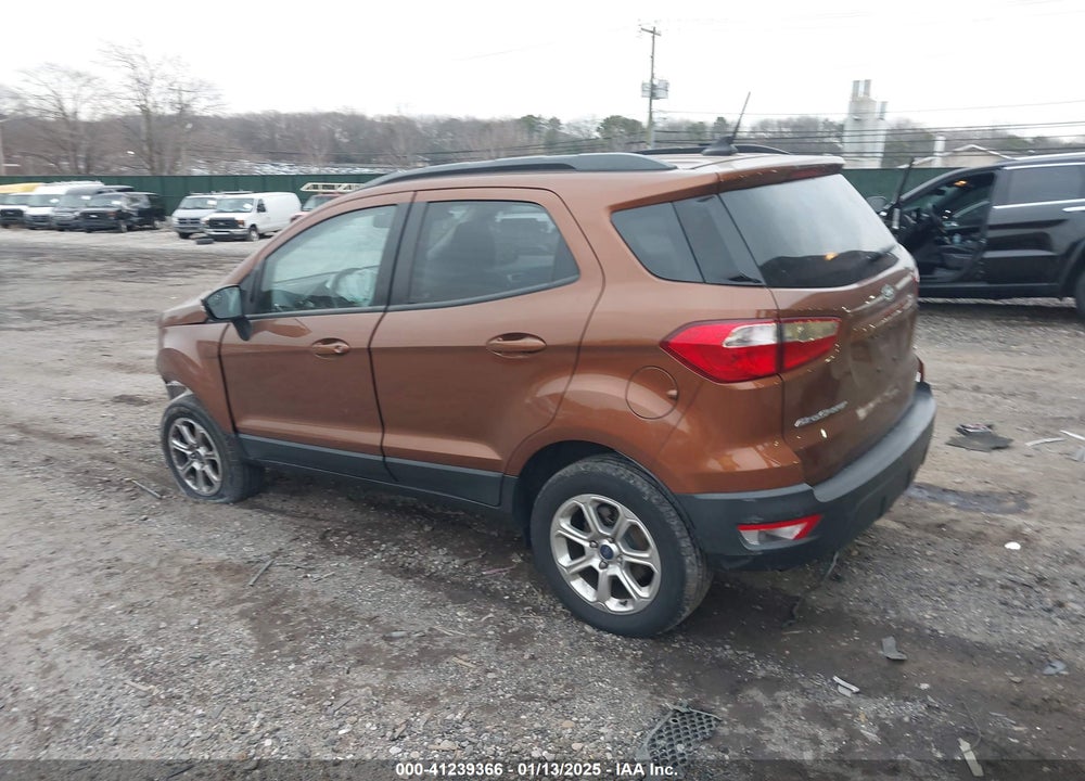 2018 FORD ECOSPORT SE VIN: MAJ6P1UL8JC199448