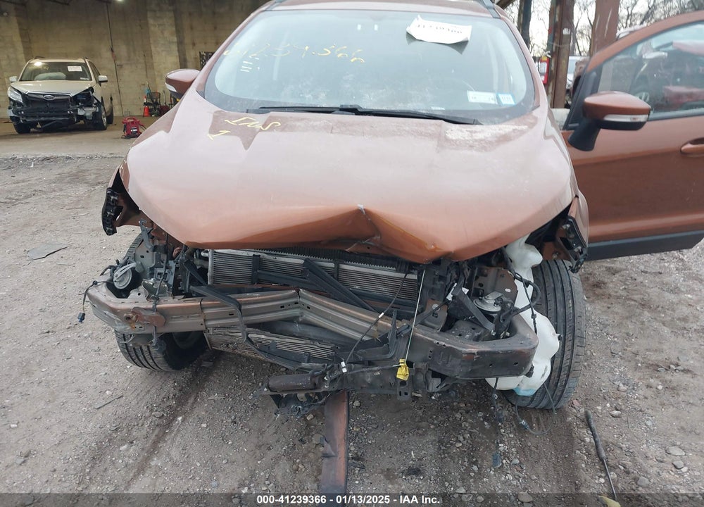 2018 FORD ECOSPORT SE VIN: MAJ6P1UL8JC199448