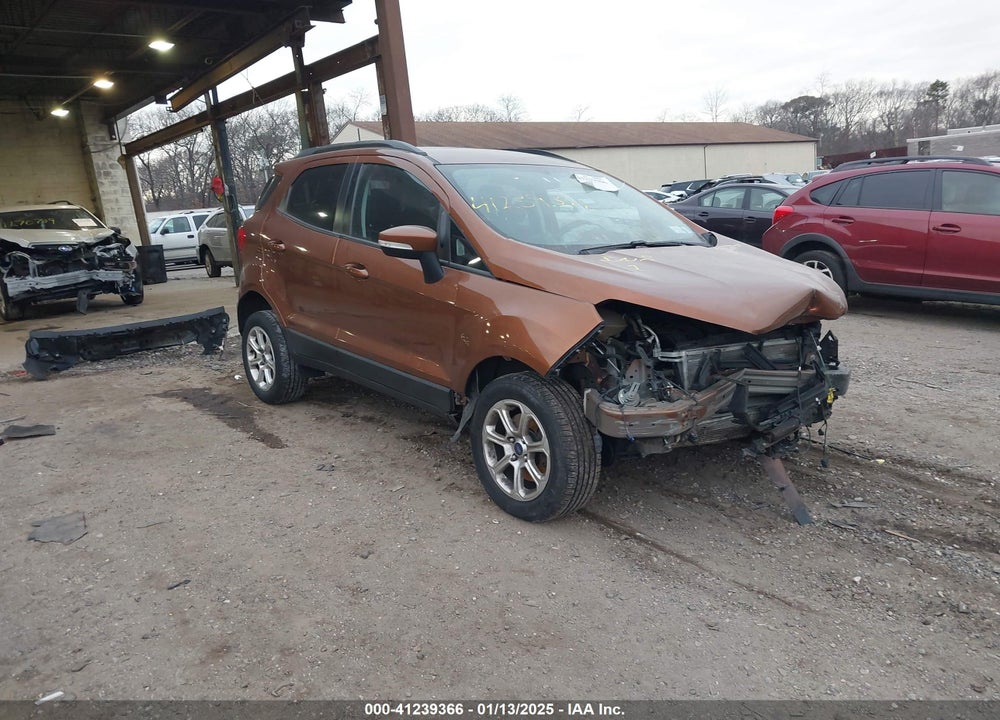 2018 FORD ECOSPORT SE VIN: MAJ6P1UL8JC199448