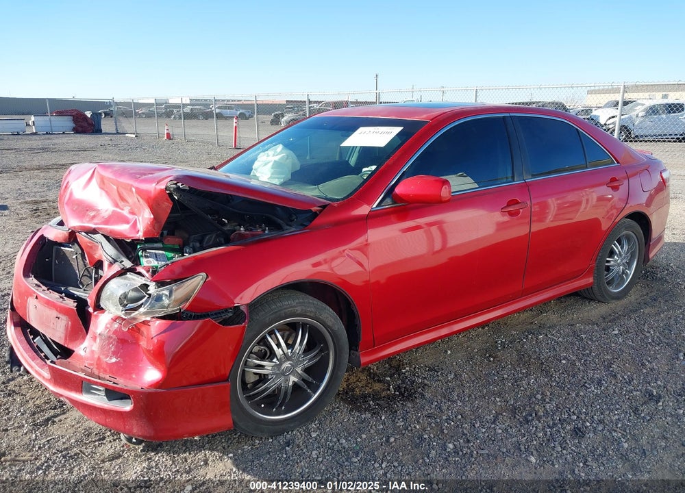 2008 TOYOTA CAMRY SE VIN: 4T1BE46K38U239245