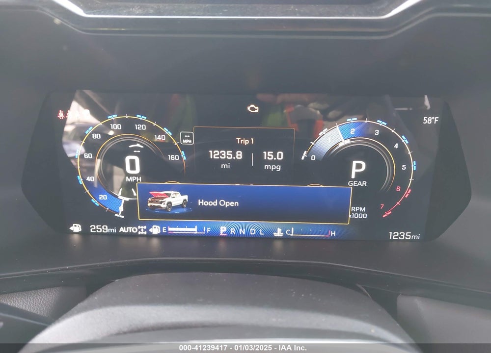 2024 CHEVROLET COLORADO VIN: 1GCPTFEK3R1276523