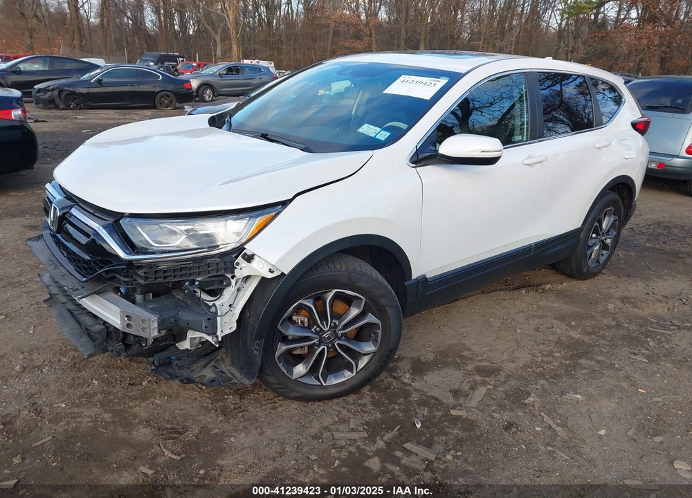 2021 HONDA CR-V AWD EX-L VIN: 2HKRW2H86MH610828