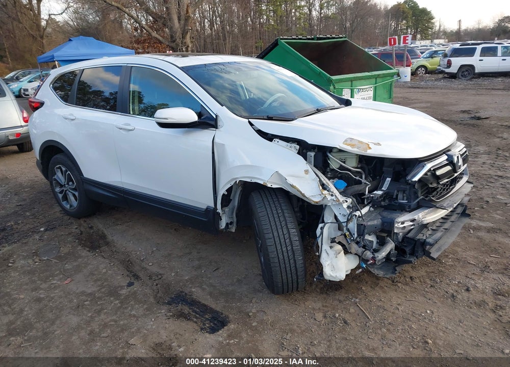 2021 HONDA CR-V AWD EX-L VIN: 2HKRW2H86MH610828