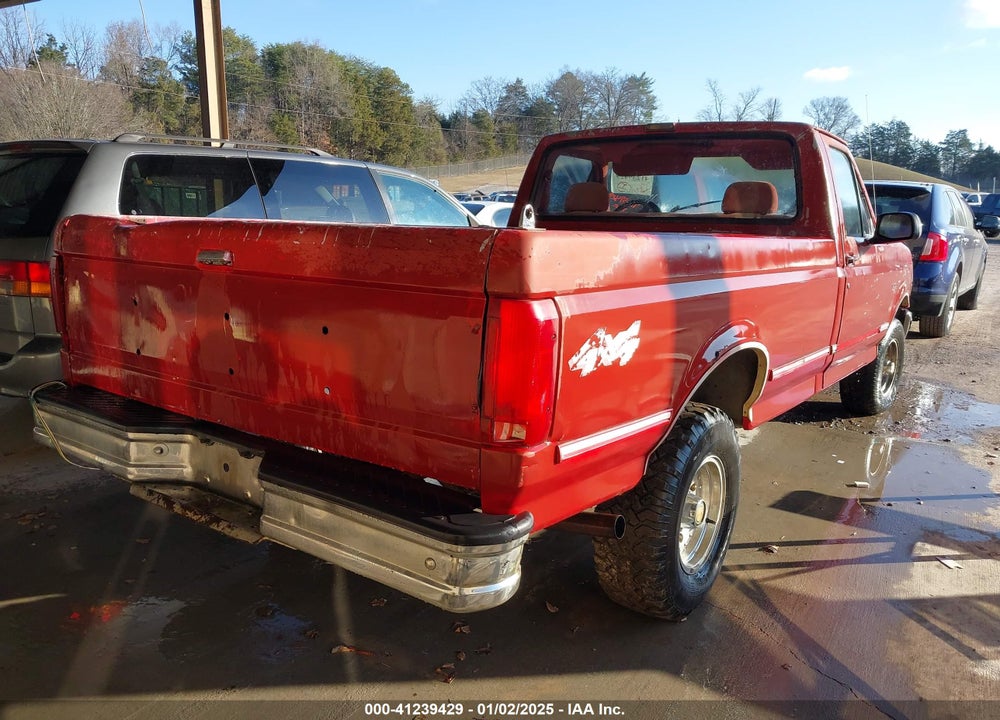 1992 FORD F150 VIN: 1FTEF14N7NNA65308