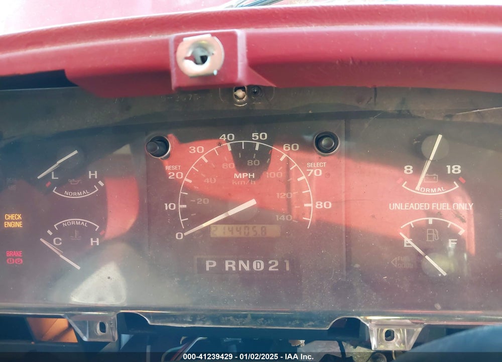 1992 FORD F150 VIN: 1FTEF14N7NNA65308