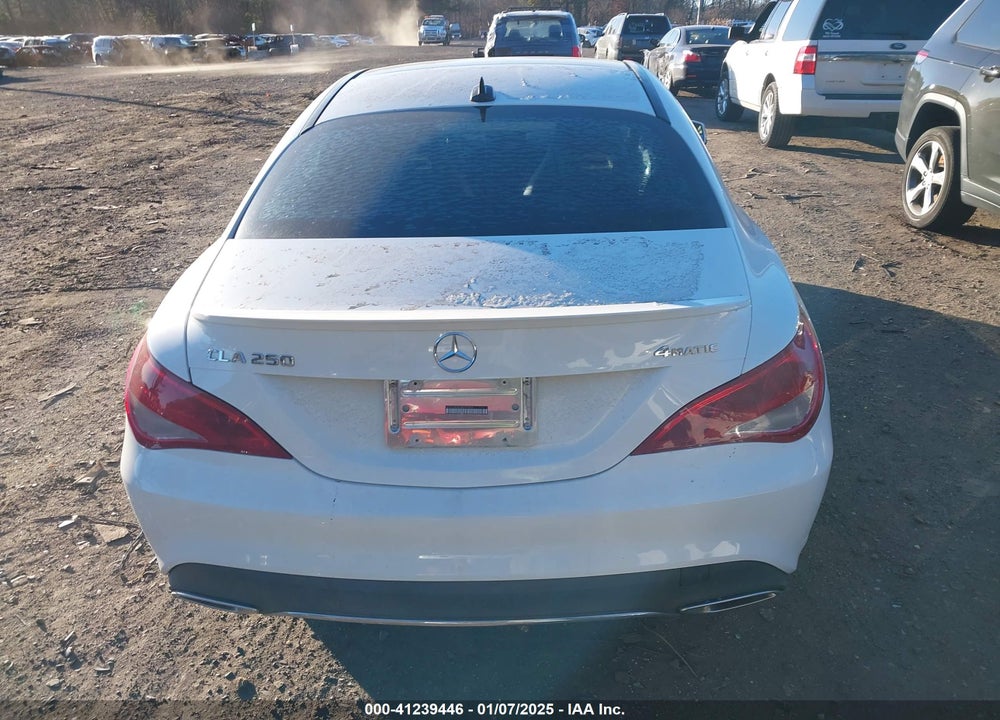 2018 MERCEDES-BENZ CLA 250 4MATIC VIN: WDDSJ4GB3JN647443