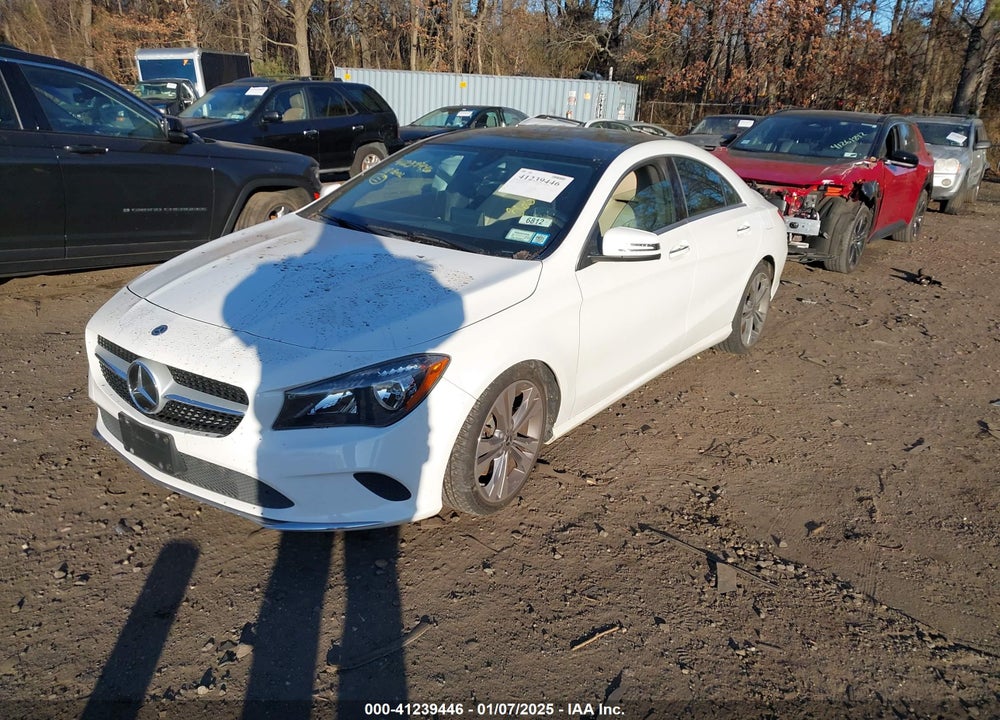 2018 MERCEDES-BENZ CLA 250 4MATIC VIN: WDDSJ4GB3JN647443