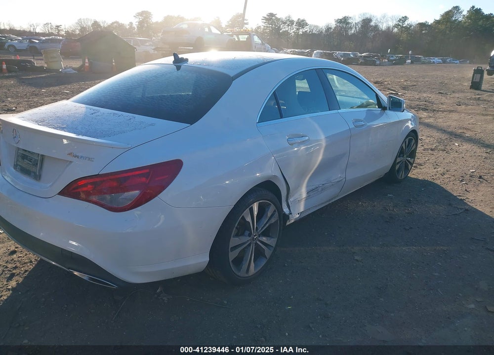 2018 MERCEDES-BENZ CLA 250 4MATIC VIN: WDDSJ4GB3JN647443