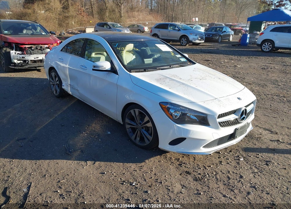 2018 MERCEDES-BENZ CLA 250 4MATIC VIN: WDDSJ4GB3JN647443