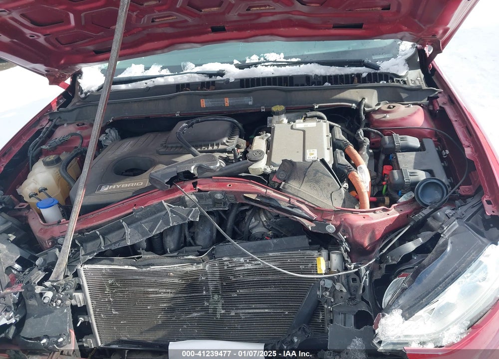 2019 FORD FUSION HYBRID SE VIN: 3FA6P0LU1KR241241