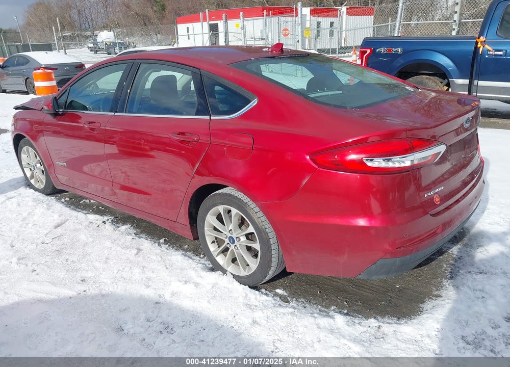 2019 FORD FUSION HYBRID SE VIN: 3FA6P0LU1KR241241