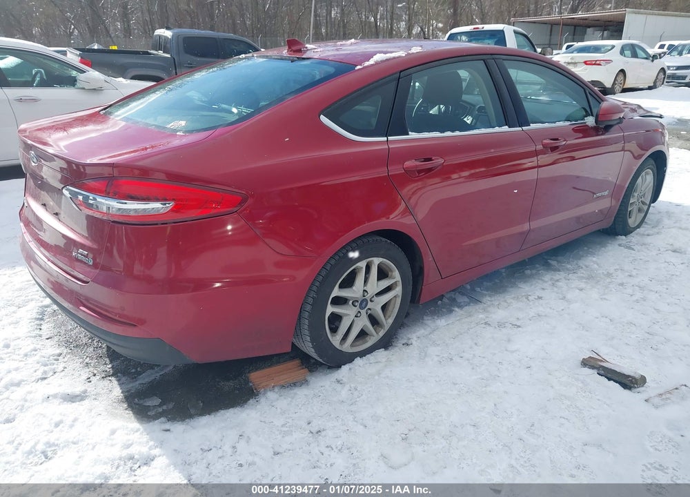 2019 FORD FUSION HYBRID SE VIN: 3FA6P0LU1KR241241