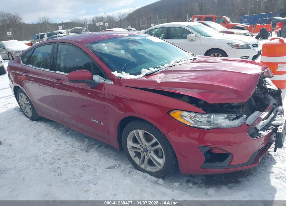 2019 FORD FUSION HYBRID SE VIN: 3FA6P0LU1KR241241