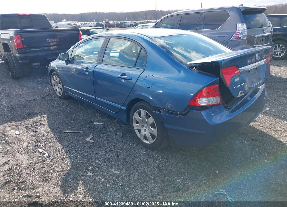 2011 HONDA CIVIC LX VIN: 2HGFA1F53BH527062
