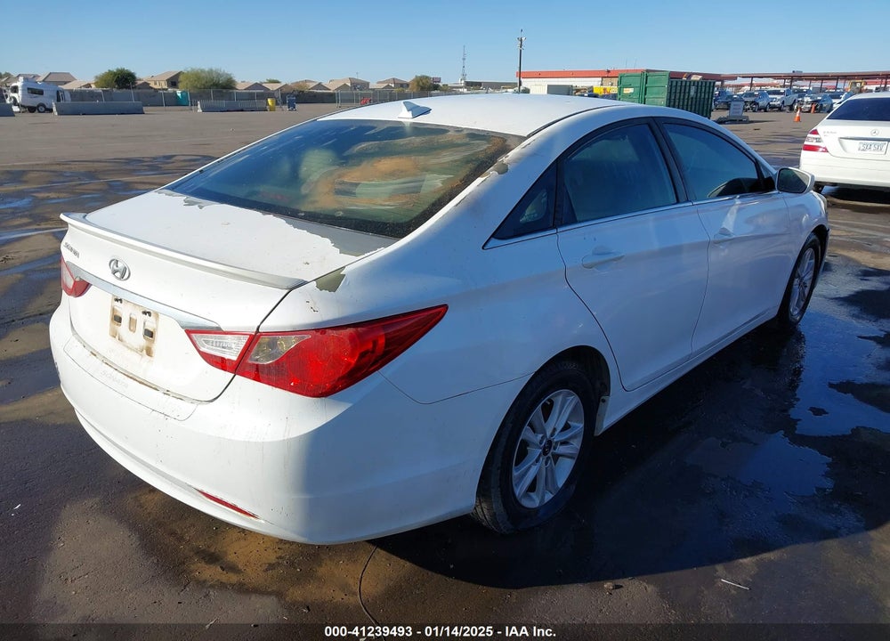 2013 HYUNDAI SONATA GLS VIN: 5NPEB4AC7DH801470