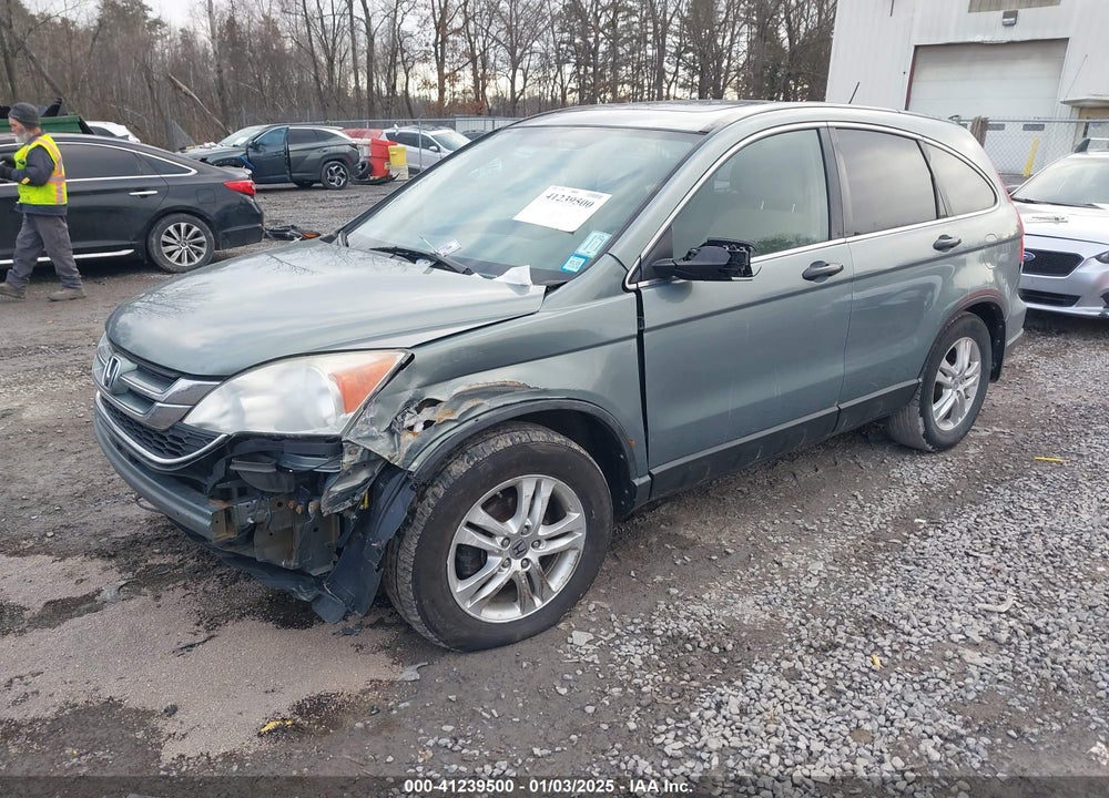 2010 HONDA CR-V EX VIN: 5J6RE4H59AL090338