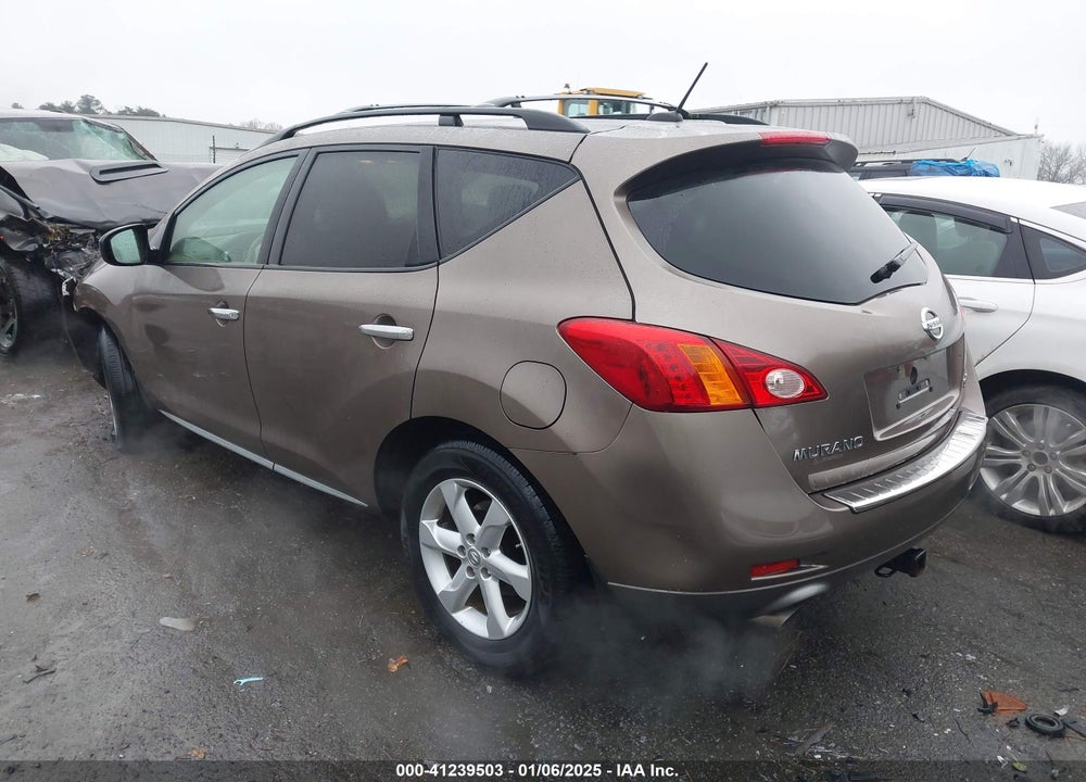 2010 NISSAN MURANO SL VIN: JN8AZ1MW3AW114348