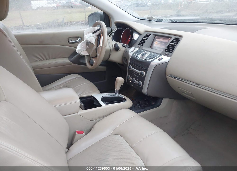 2010 NISSAN MURANO SL VIN: JN8AZ1MW3AW114348
