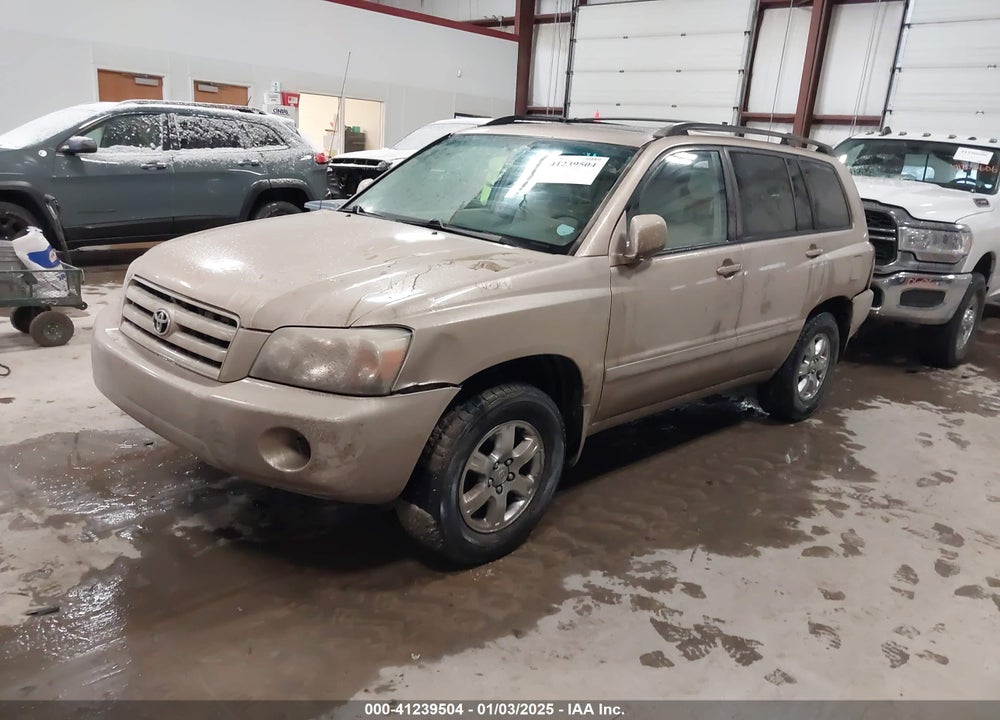 2004 TOYOTA HIGHLANDER V6 VIN: JTEEP21A140015838