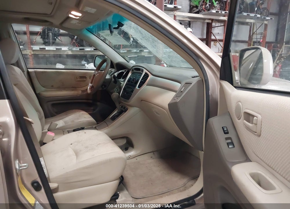 2004 TOYOTA HIGHLANDER V6 VIN: JTEEP21A140015838