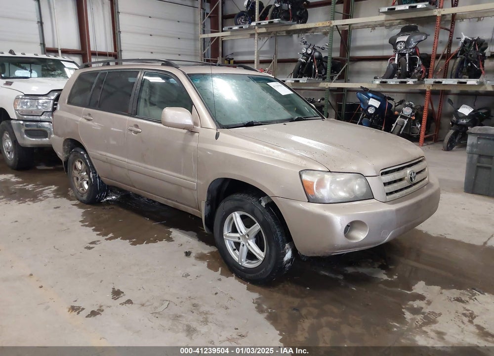 2004 TOYOTA HIGHLANDER V6 VIN: JTEEP21A140015838