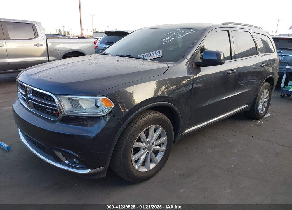 2015 DODGE DURANGO SXT VIN: 1C4RDHAG7FC833954