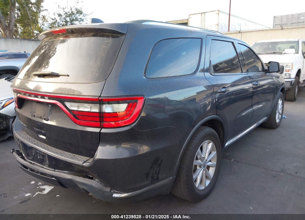 2015 DODGE DURANGO SXT VIN: 1C4RDHAG7FC833954