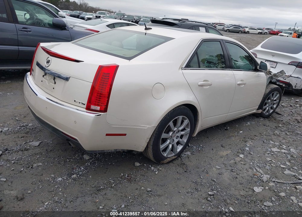 2008 CADILLAC CTS STANDARD VIN: 1G6DP57V980108109