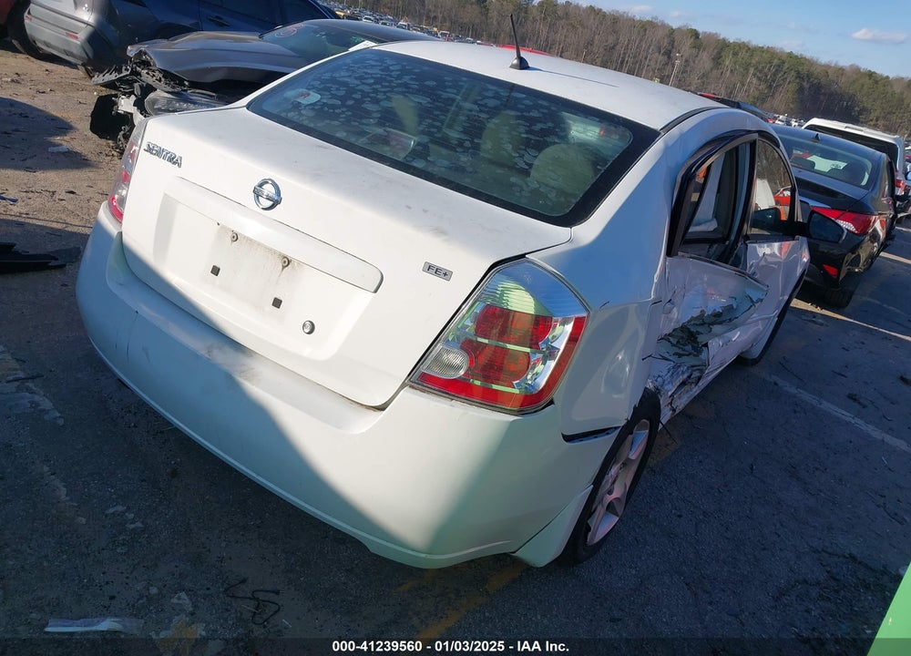 2009 NISSAN SENTRA 2.0S VIN: 3N1AB61E99L649620