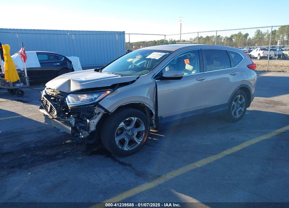 2017 HONDA CR-V EX-L/EX-L NAVI VIN: 5J6RW1H84HL012713