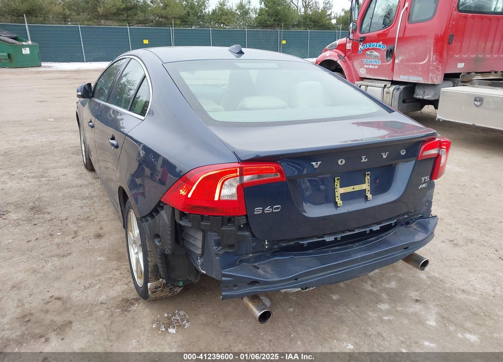 2013 VOLVO S60 T5 VIN: YV1612FH9D1214267