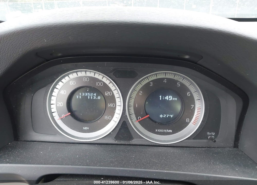 2013 VOLVO S60 T5 VIN: YV1612FH9D1214267