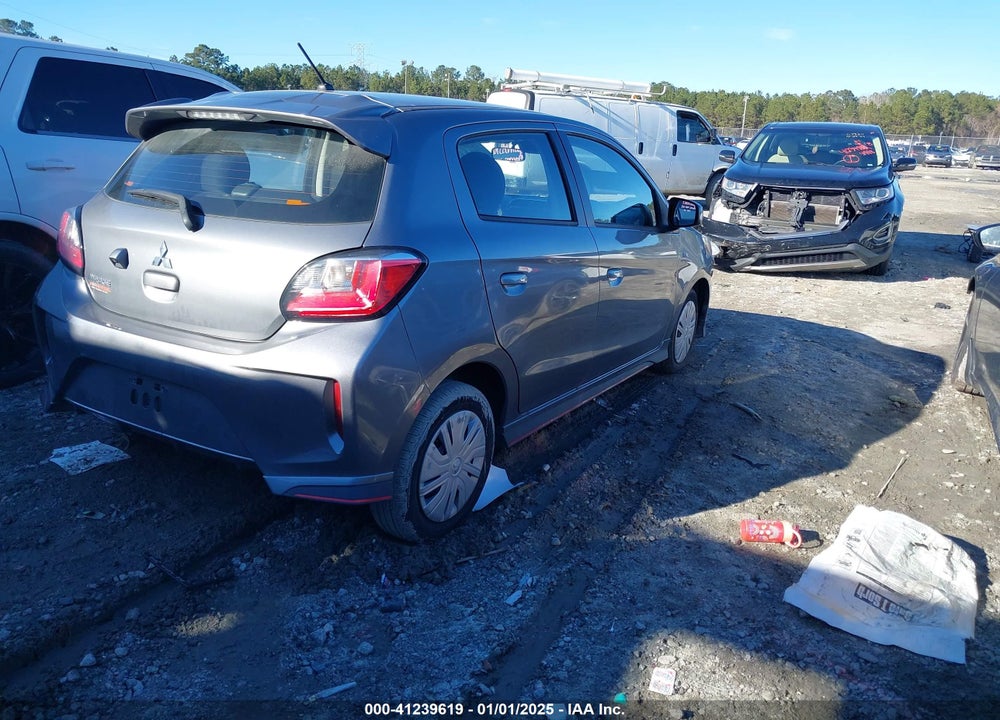 2021 MITSUBISHI MIRAGE CARBONITE EDITION/ES/LE VIN: ML32AUHJ2MH006516