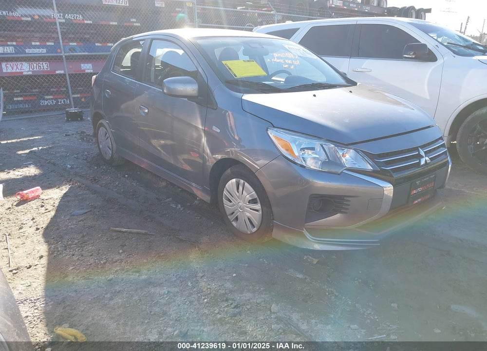 2021 MITSUBISHI MIRAGE CARBONITE EDITION/ES/LE VIN: ML32AUHJ2MH006516