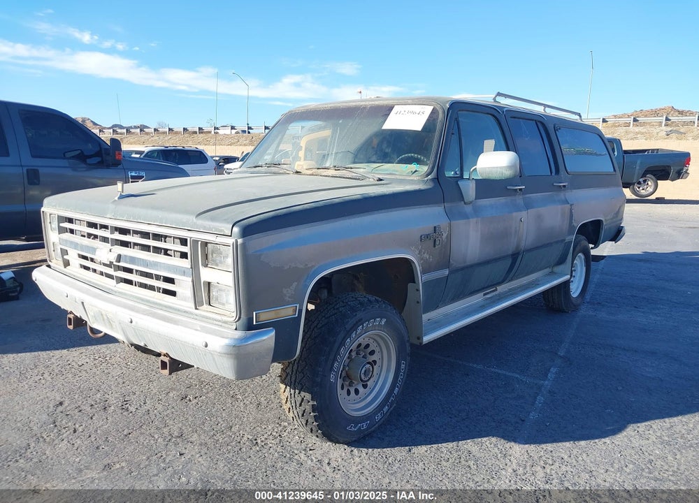 1988 CHEVROLET SUBURBAN V200 VIN: 1GNGV26K9JF129462