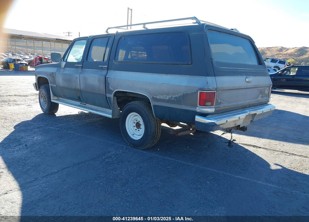 1988 CHEVROLET SUBURBAN V200 VIN: 1GNGV26K9JF129462