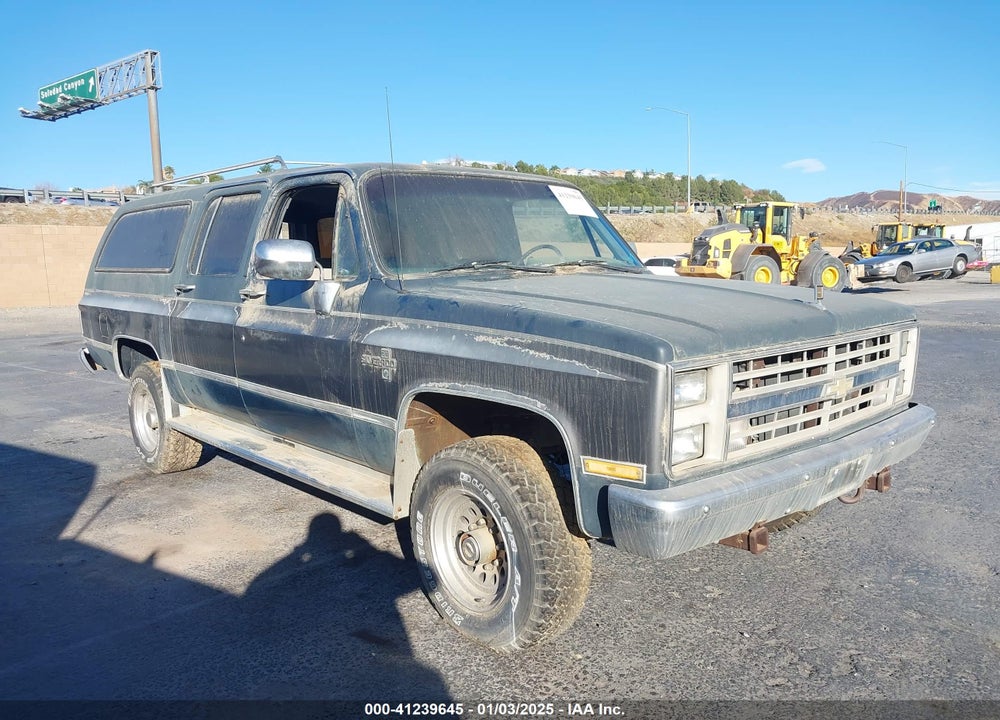 1988 CHEVROLET SUBURBAN V200 VIN: 1GNGV26K9JF129462