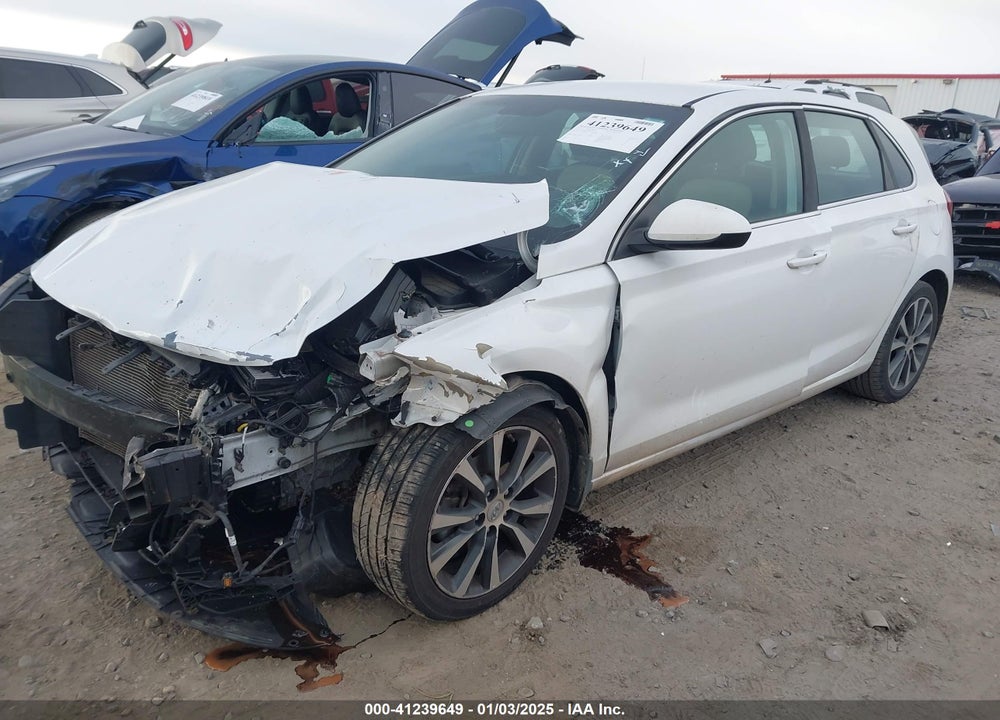2018 HYUNDAI ELANTRA GT VIN: KMHH35LE6JU014585