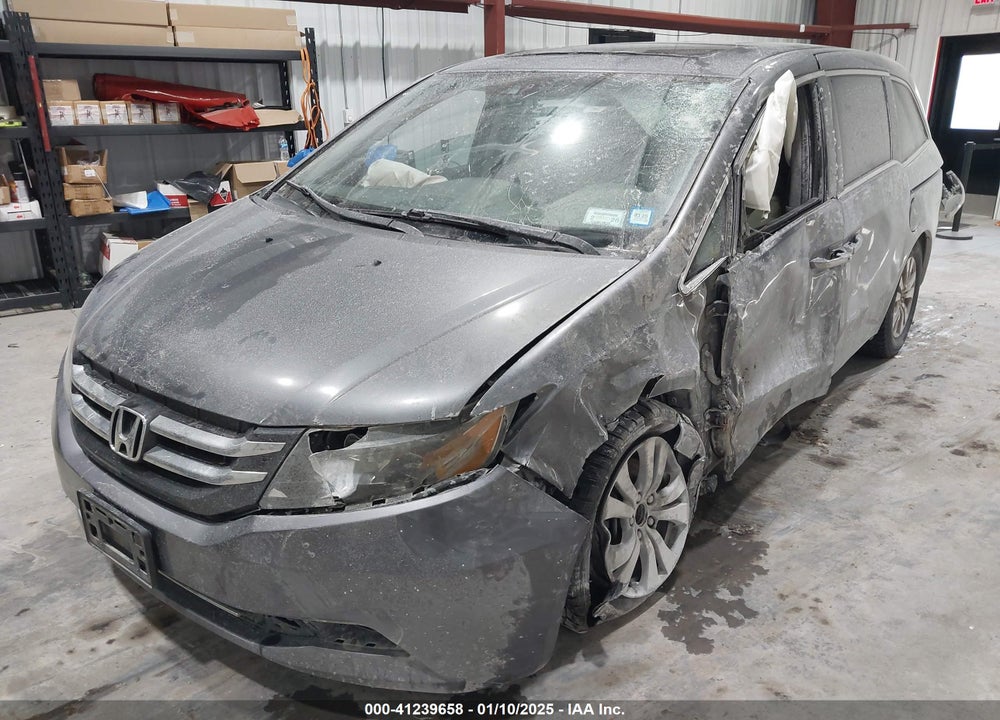 2014 HONDA ODYSSEY EX-L VIN: 5FNRL5H64EB116671