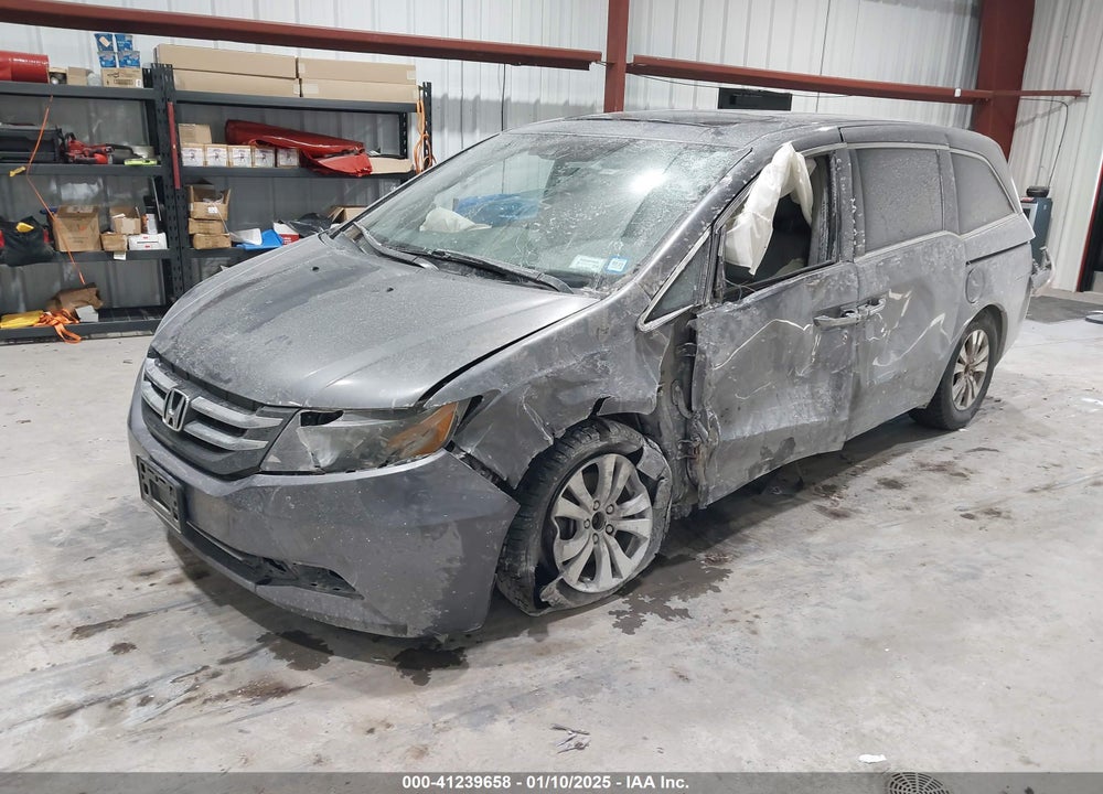 2014 HONDA ODYSSEY EX-L VIN: 5FNRL5H64EB116671