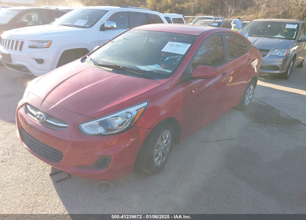 2016 HYUNDAI ACCENT VIN: KMHCT4AEXGU062414
