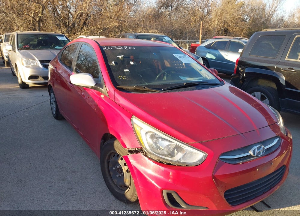 2016 HYUNDAI ACCENT VIN: KMHCT4AEXGU062414