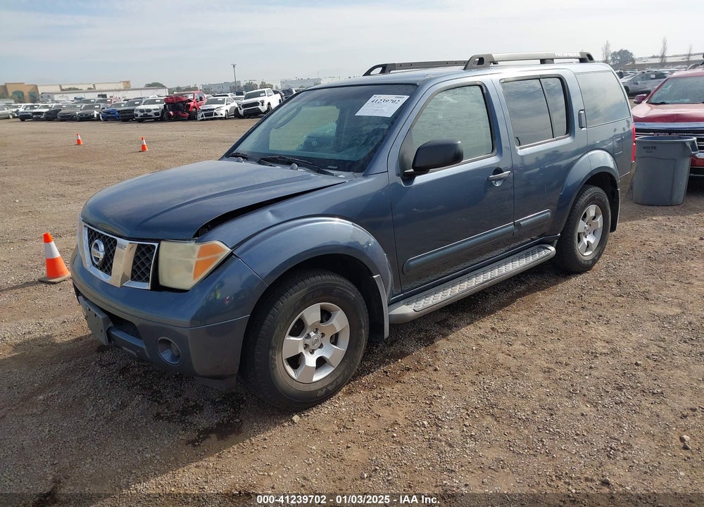 2006 NISSAN PATHFINDER S VIN: 5N1AR18U36C668952