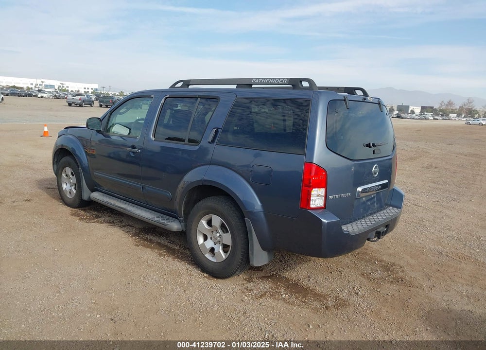 2006 NISSAN PATHFINDER S VIN: 5N1AR18U36C668952