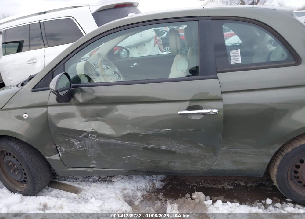 2012 FIAT 500 POP VIN: 3C3CFFAR1CT120686
