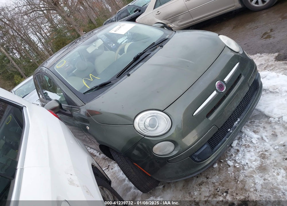 2012 FIAT 500 POP VIN: 3C3CFFAR1CT120686