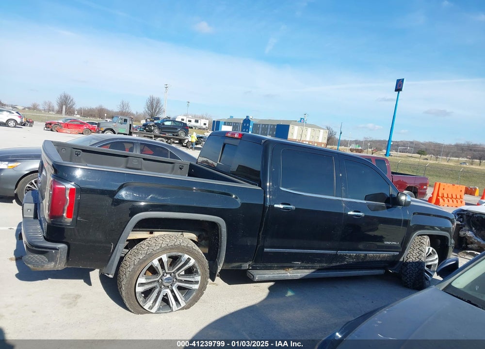 2017 GMC SIERRA 1500 DENALI VIN: 3GTU2PEJ8HG283812